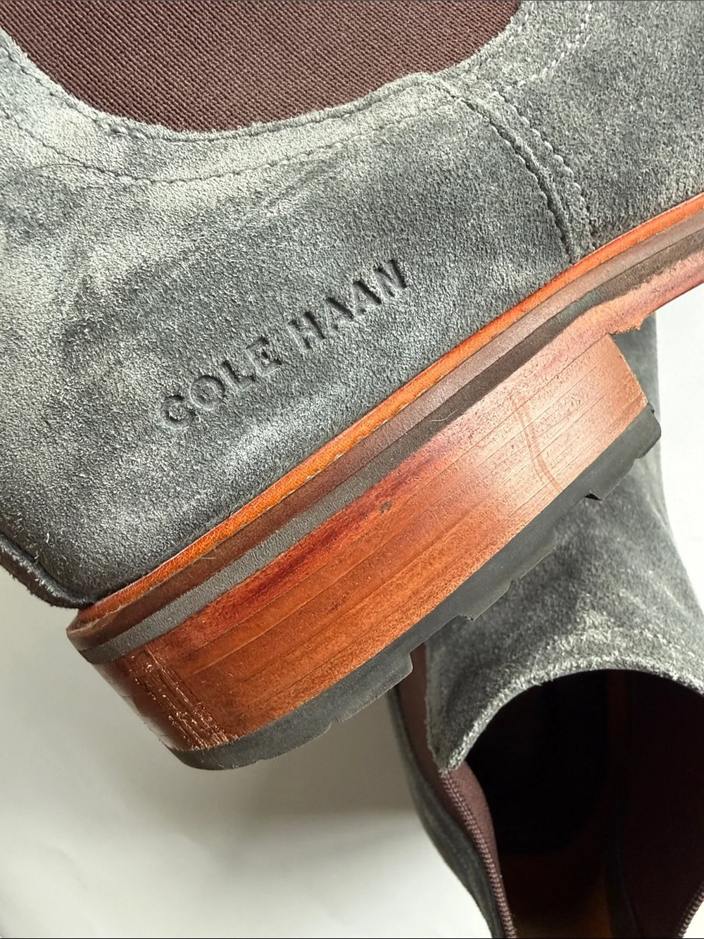 Cole Haan Suede Berkshire Chelsea Boot Size 12
